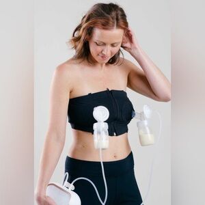 NWOT Simple Wishes Hands-Free Pumping Bra - Adjustable, Convertible XS-L